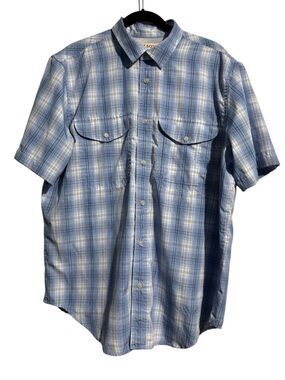 Filson Short Sleeve Plaid Shirt Approx. Men’s XL  Gorpcore Outdoor Workwear